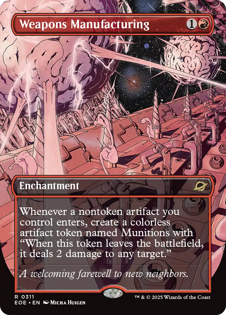 Weapons Manufacturing (Borderless) [Edge of Eternities] | Shuffle n Cut Hobbies & Games