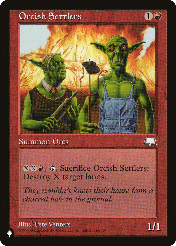 Orcish Settlers [The List] | Shuffle n Cut Hobbies & Games