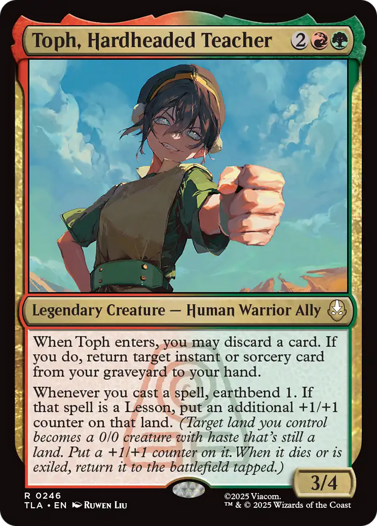 Toph, Hardheaded Teacher [Avatar: The Last Airbender] | Shuffle n Cut Hobbies & Games