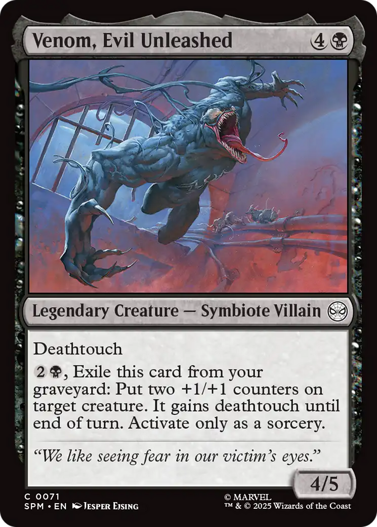 Venom, Evil Unleashed [Marvel's Spider-Man] | Shuffle n Cut Hobbies & Games