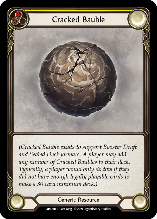 Cracked Bauble [ARC218-T] (Arcane Rising)  1st Edition Normal | Shuffle n Cut Hobbies & Games