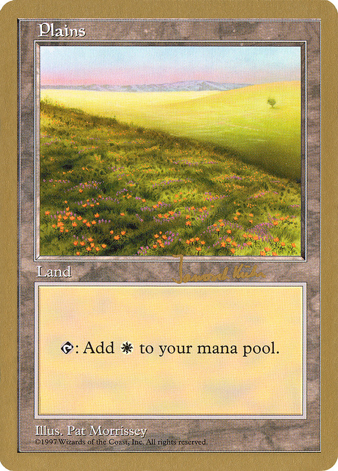 Plains (jk431) (Janosch Kuhn) [World Championship Decks 1997] | Shuffle n Cut Hobbies & Games