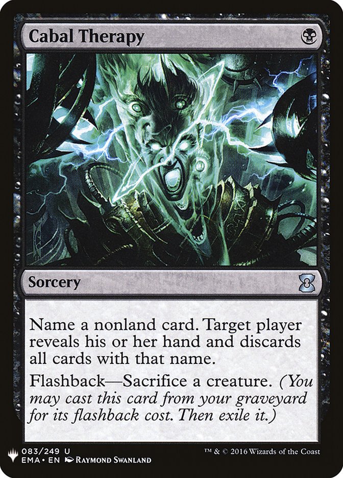 Cabal Therapy [Mystery Booster] | Shuffle n Cut Hobbies & Games