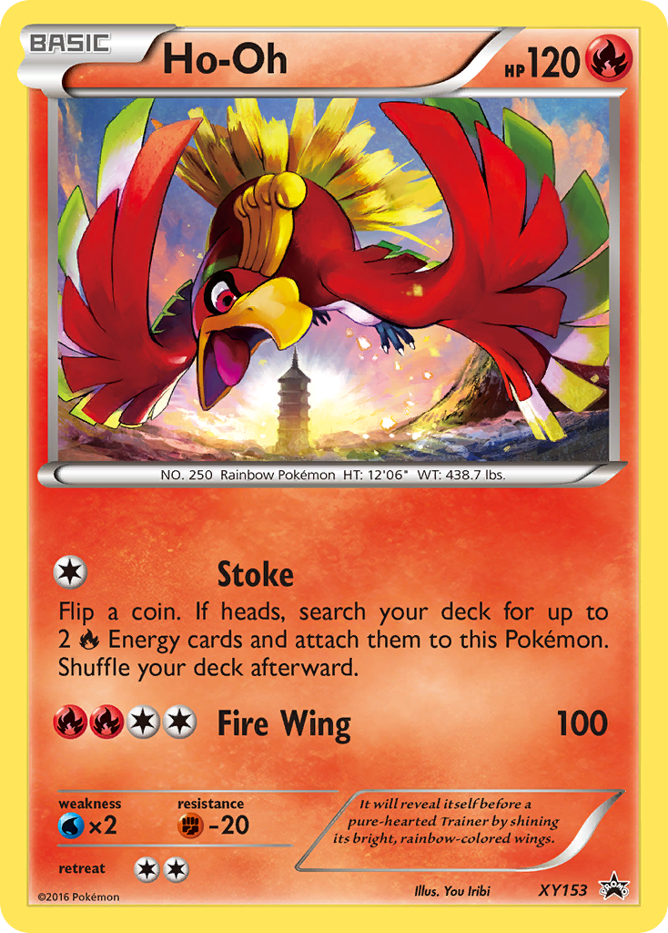 Ho-Oh (XY153) [XY: Black Star Promos] | Shuffle n Cut Hobbies & Games