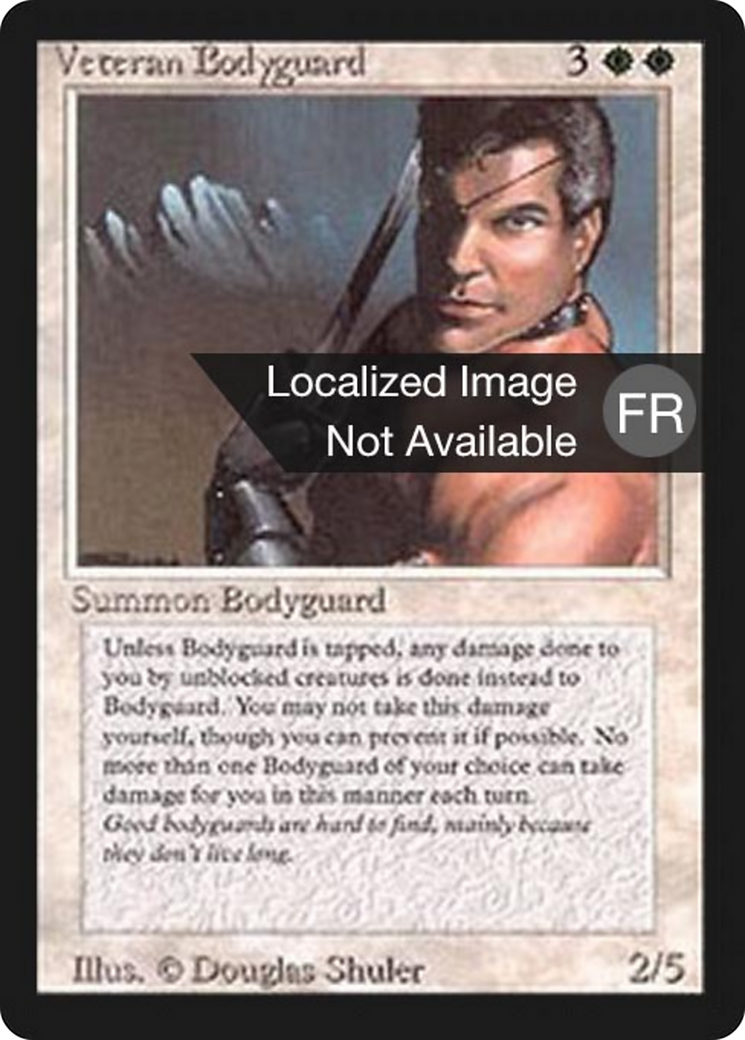 Veteran Bodyguard [Foreign Black Border] | Shuffle n Cut Hobbies & Games
