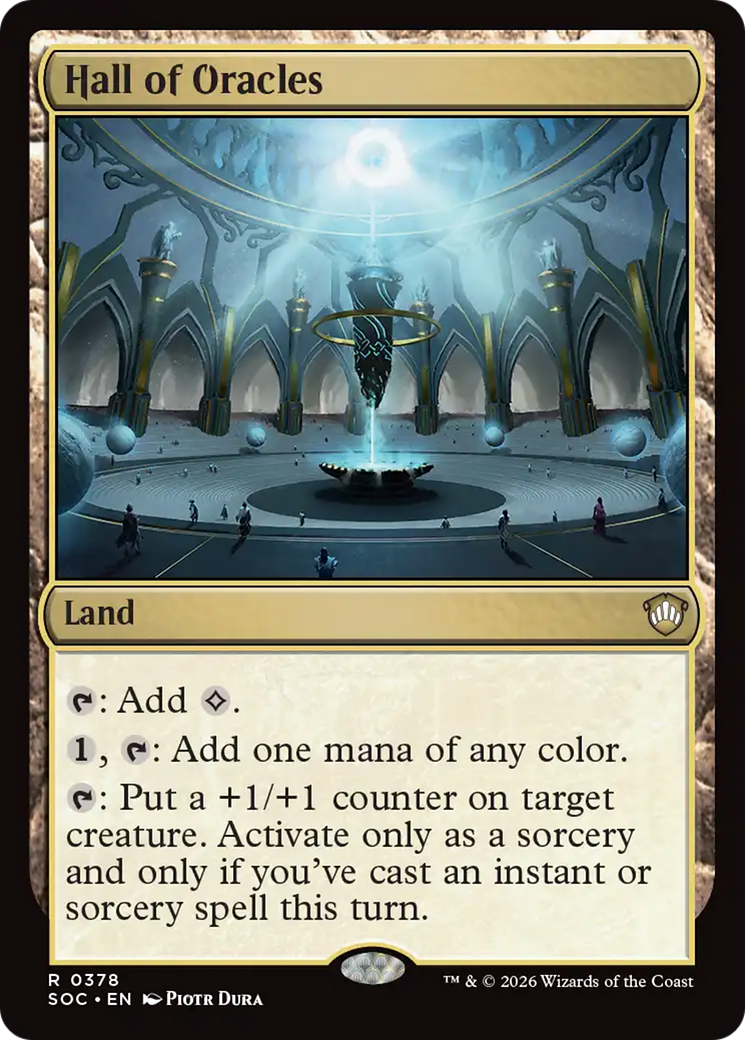 Hall of Oracles [Secrets of Strixhaven Commander] | Shuffle n Cut Hobbies & Games