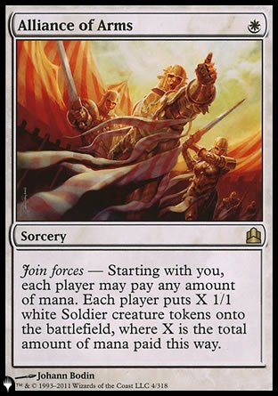Alliance of Arms [The List] | Shuffle n Cut Hobbies & Games