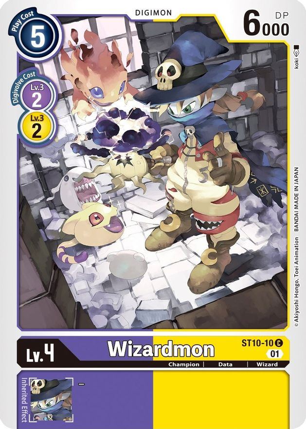 Wizardmon [ST10-10] [Starter Deck: Parallel World Tactician] | Shuffle n Cut Hobbies & Games