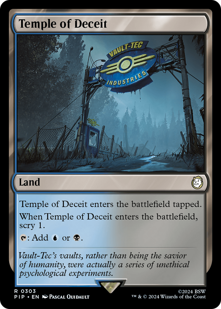Temple of Deceit [Fallout] | Shuffle n Cut Hobbies & Games