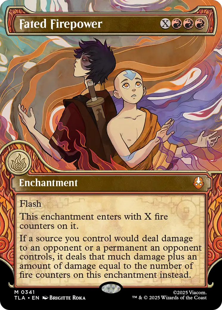 Fated Firepower (Showcase) [Avatar: The Last Airbender] | Shuffle n Cut Hobbies & Games