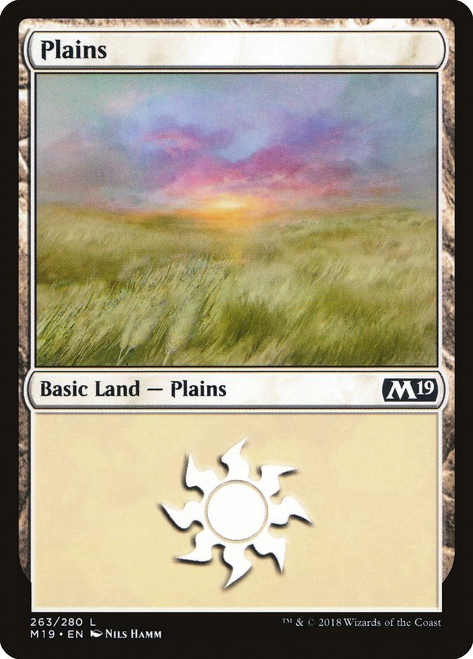 Plains (263) [Core Set 2019] | Shuffle n Cut Hobbies & Games