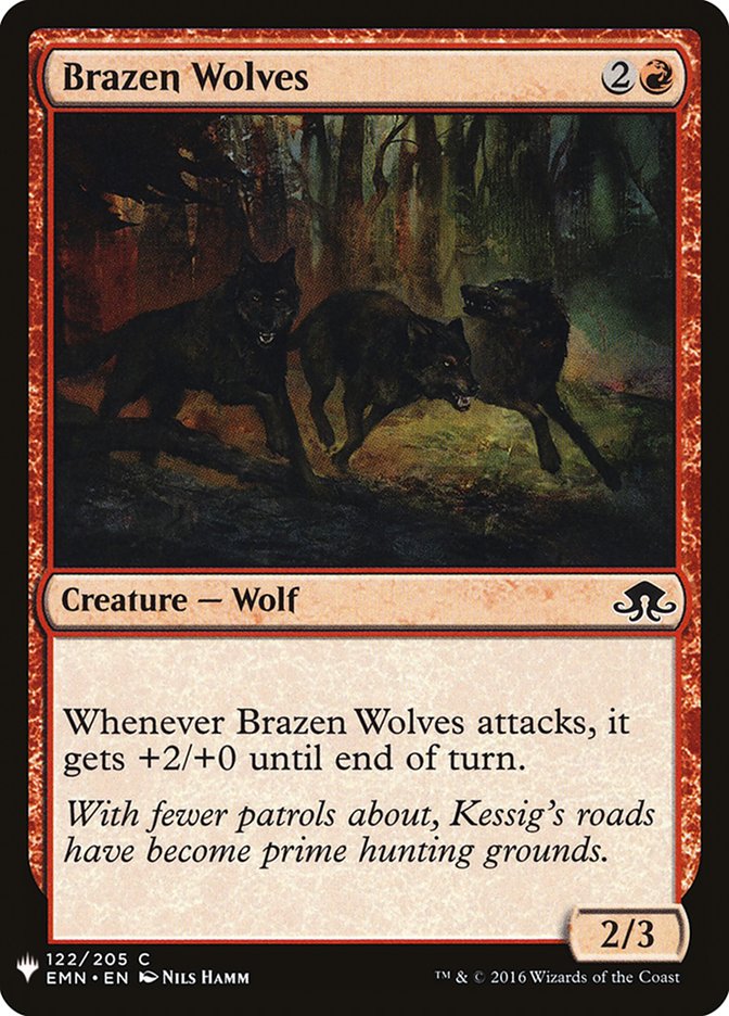 Brazen Wolves [Mystery Booster] | Shuffle n Cut Hobbies & Games
