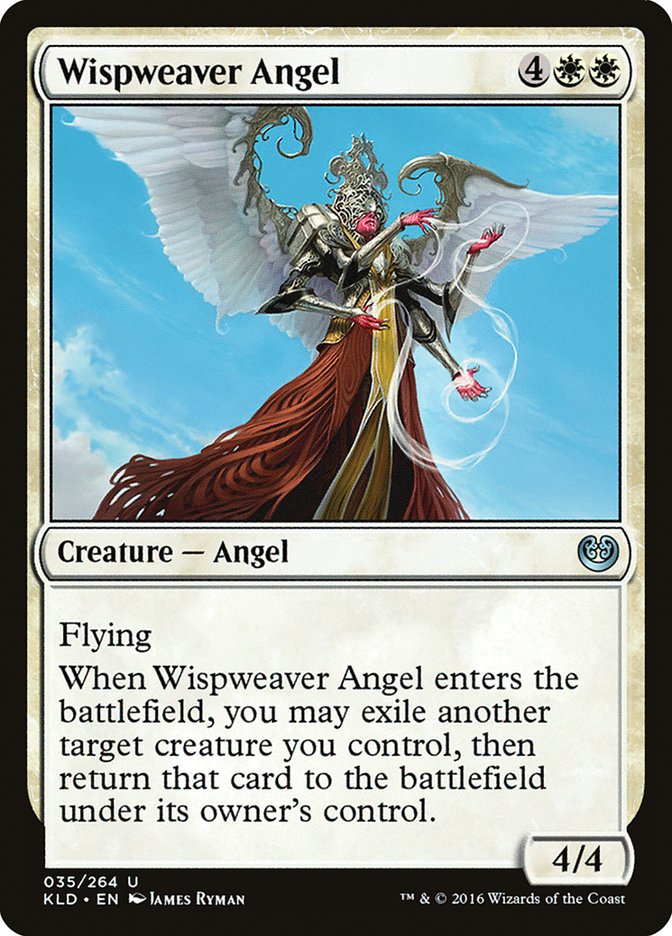 Wispweaver Angel [Kaladesh] | Shuffle n Cut Hobbies & Games