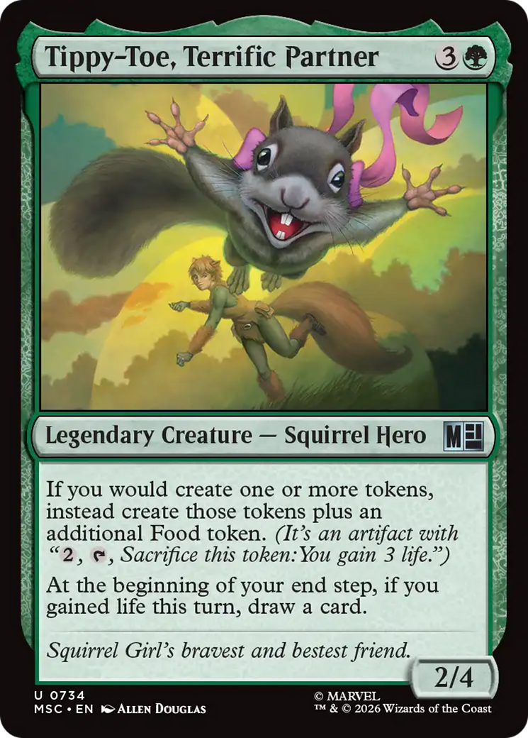 Tippy-Toe, Terrific Partner [Marvel Super Heroes Commander] | Shuffle n Cut Hobbies & Games