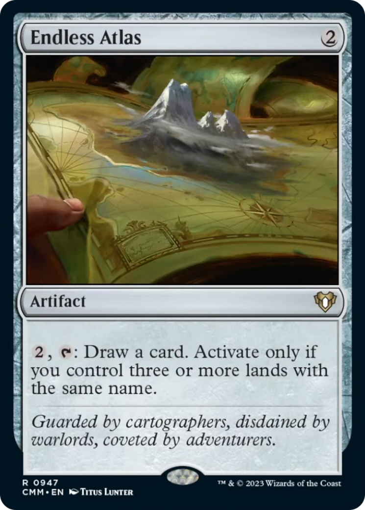 Endless Atlas [Commander Masters] | Shuffle n Cut Hobbies & Games