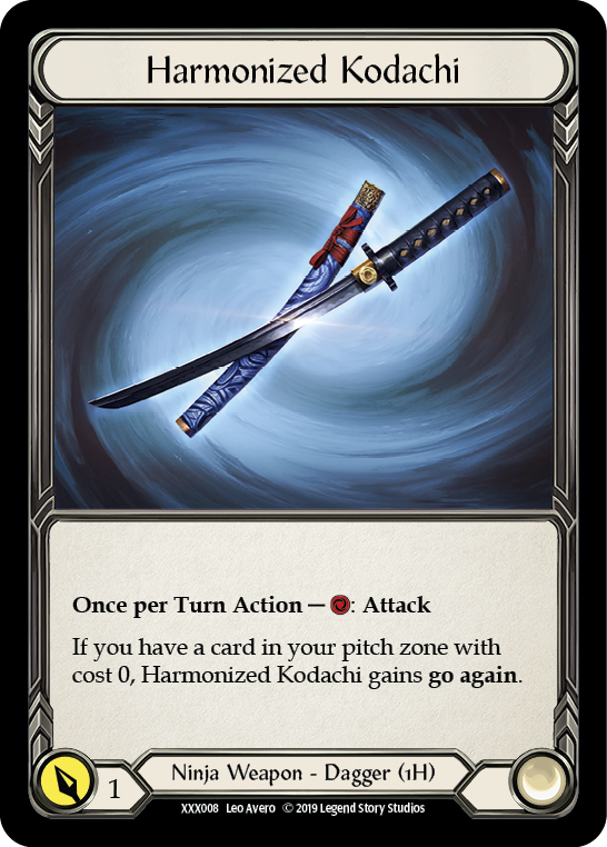 Quicken // Harmonized Kodachi [XXX009 // XXX008] (Promo) | Shuffle n Cut Hobbies & Games