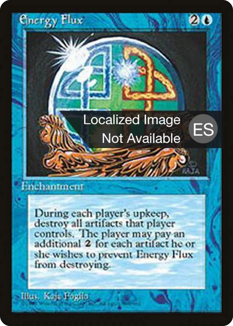 Energy Flux [Fourth Edition Foreign Black Border] | Shuffle n Cut Hobbies & Games