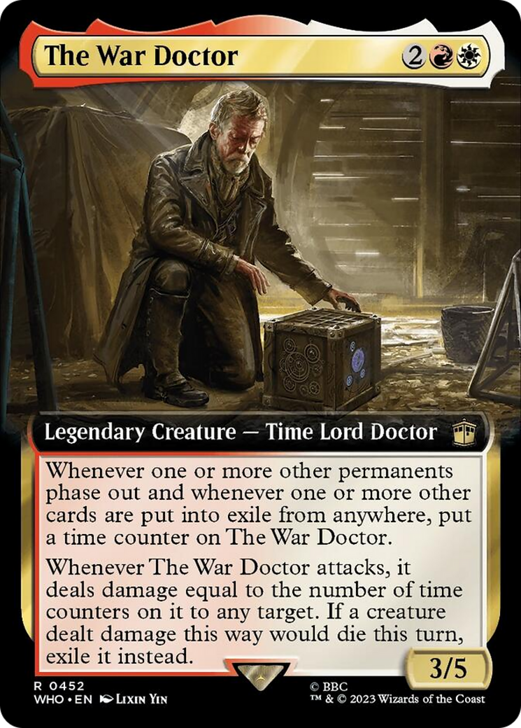 The War Doctor (Extended Art) [Doctor Who] | Shuffle n Cut Hobbies & Games