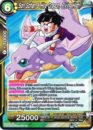 Son Gohan & Hire-Dragon, Flying High (BT11-095) [Vermilion Bloodline 2nd Edition] | Shuffle n Cut Hobbies & Games
