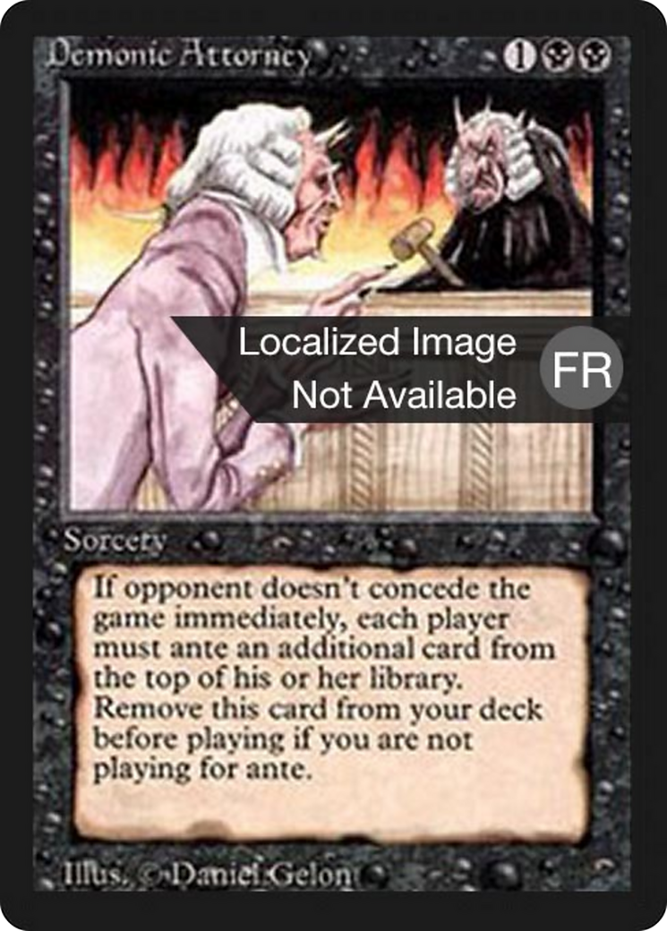 Demonic Attorney [Foreign Black Border] | Shuffle n Cut Hobbies & Games