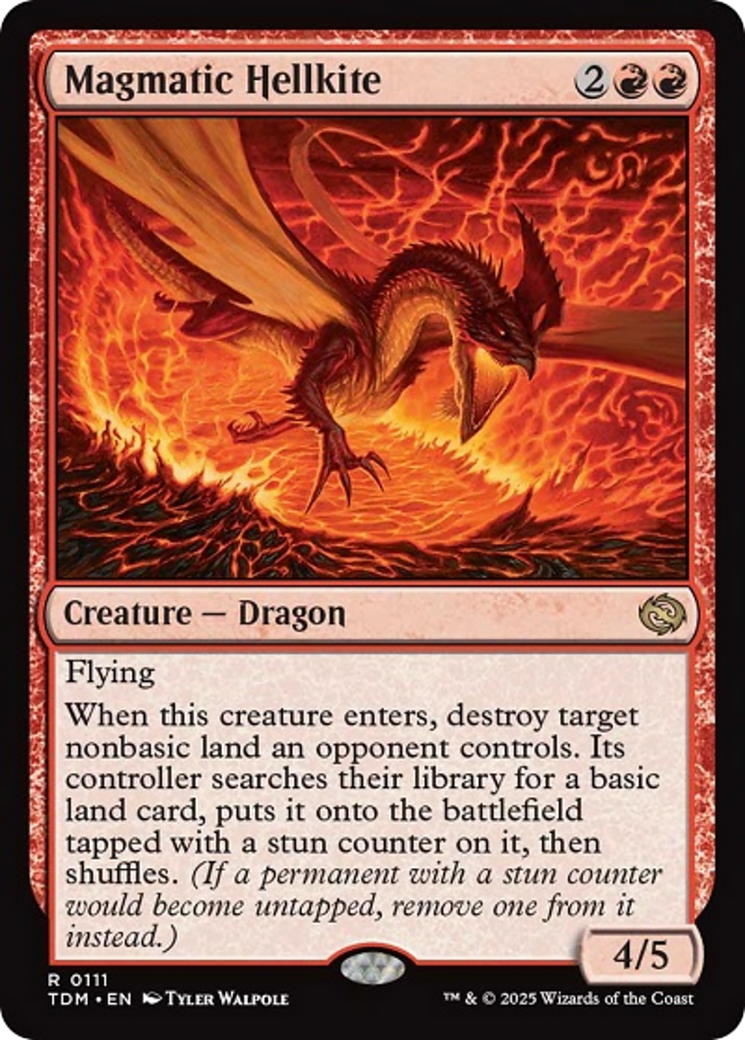 Magmatic Hellkite [Tarkir: Dragonstorm] | Shuffle n Cut Hobbies & Games