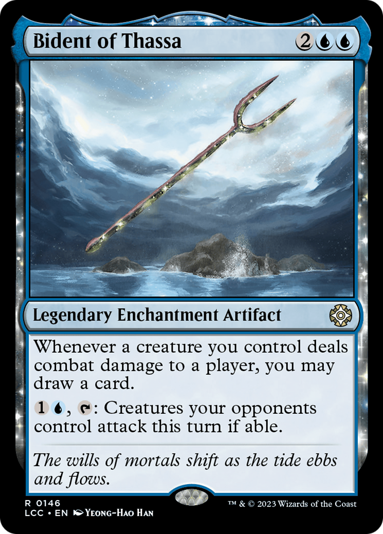 Bident of Thassa [The Lost Caverns of Ixalan Commander] | Shuffle n Cut Hobbies & Games