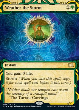 Weather the Storm (Foil Etched) [Strixhaven: Mystical Archive] | Shuffle n Cut Hobbies & Games
