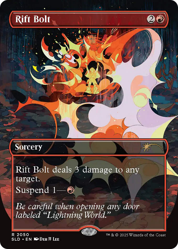 Rift Bolt (2050) (Rainbow Foil) [Secret Lair Drop Series] | Shuffle n Cut Hobbies & Games