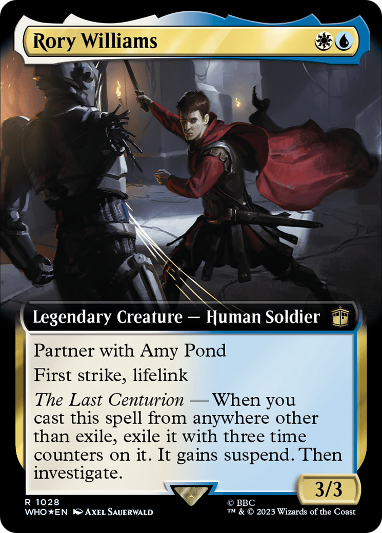 Rory Williams (Extended Art) (Surge Foil) [Doctor Who] | Shuffle n Cut Hobbies & Games