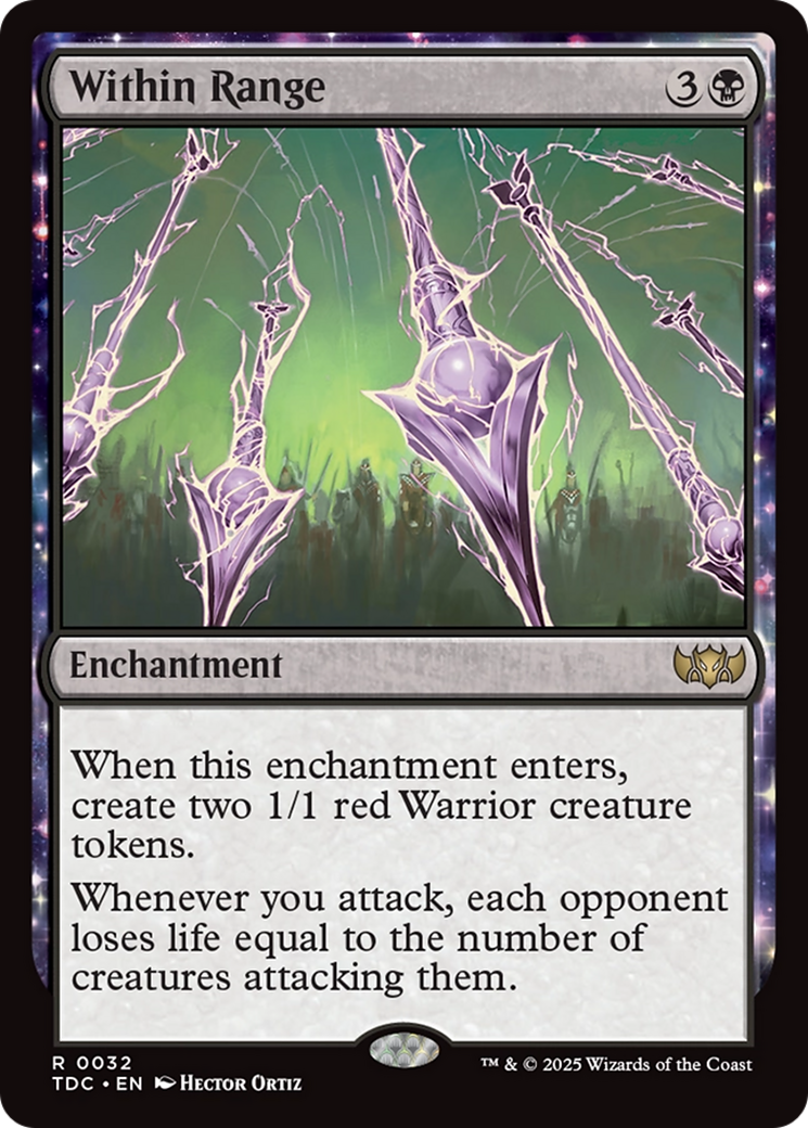 Within Range [Tarkir: Dragonstorm Commander] | Shuffle n Cut Hobbies & Games