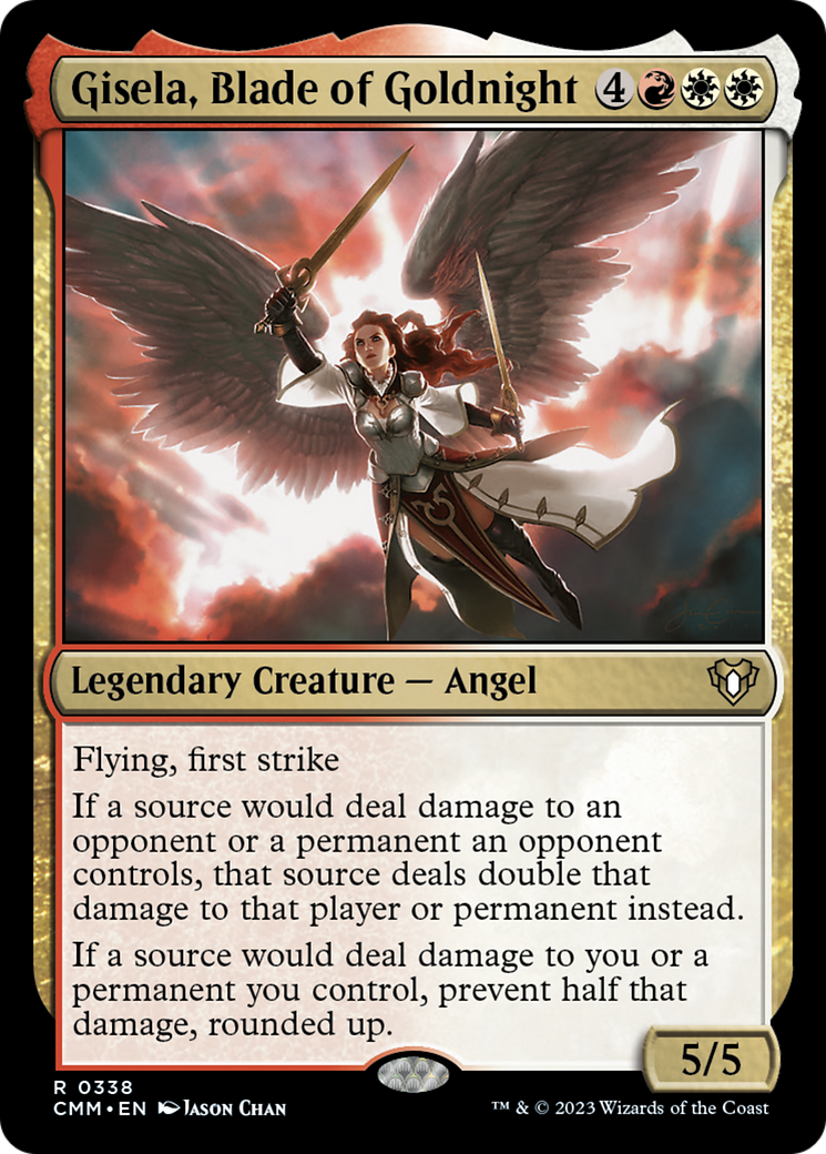 Gisela, Blade of Goldnight [Commander Masters] | Shuffle n Cut Hobbies & Games