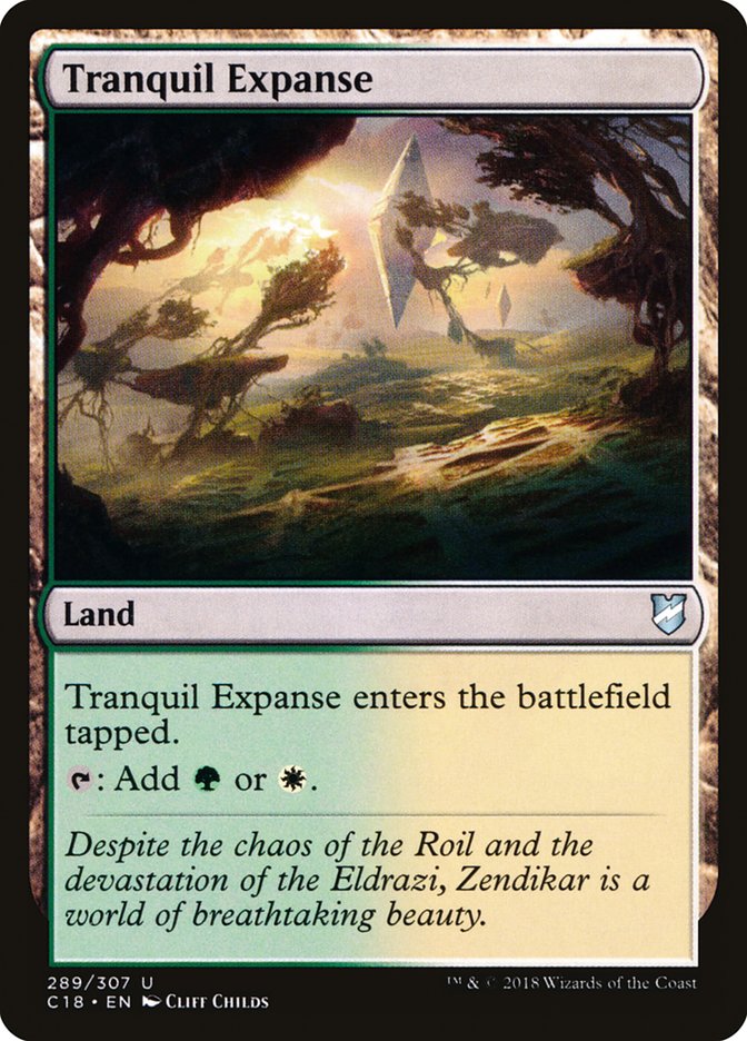 Tranquil Expanse [Commander 2018] | Shuffle n Cut Hobbies & Games