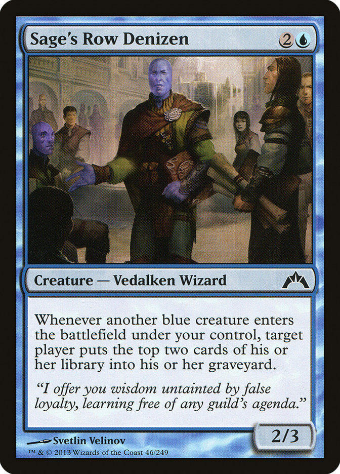 Sage's Row Denizen [Gatecrash] | Shuffle n Cut Hobbies & Games