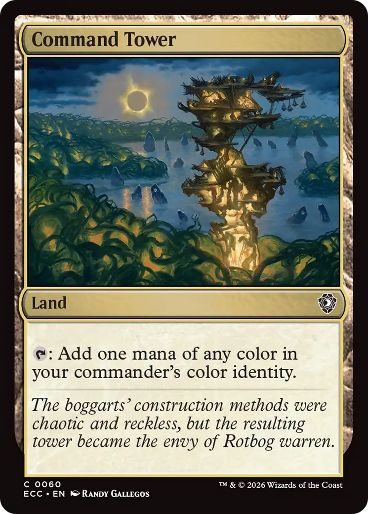 Command Tower (0060) [Lorwyn Eclipsed Commander] | Shuffle n Cut Hobbies & Games