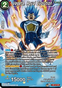 Vegeta, Royal Evolution (EB1-07) [Battle Evolution Booster] | Shuffle n Cut Hobbies & Games