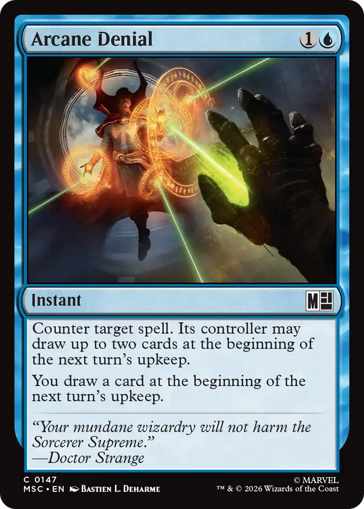 Arcane Denial [Marvel Super Heroes Commander] | Shuffle n Cut Hobbies & Games
