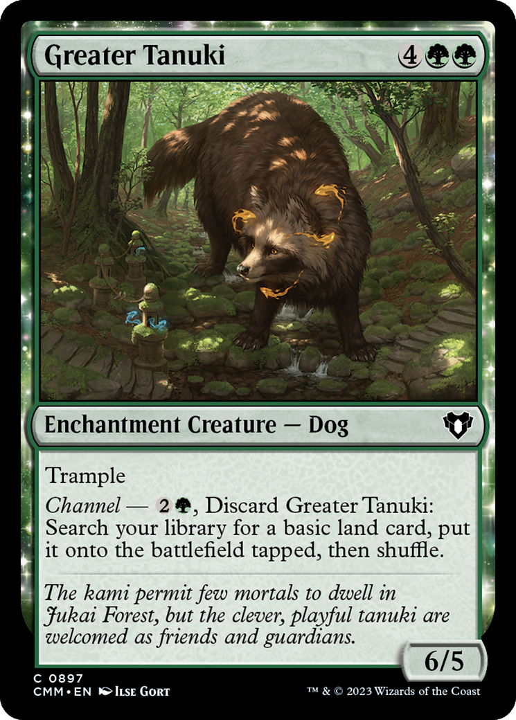 Greater Tanuki [Commander Masters] | Shuffle n Cut Hobbies & Games