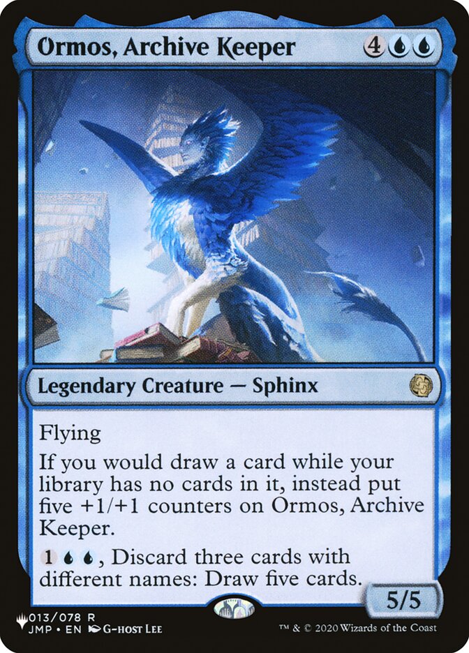 Ormos, Archive Keeper [The List] | Shuffle n Cut Hobbies & Games