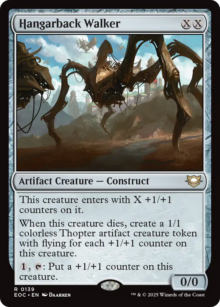 Hangarback Walker [Edge of Eternities Commander] | Shuffle n Cut Hobbies & Games