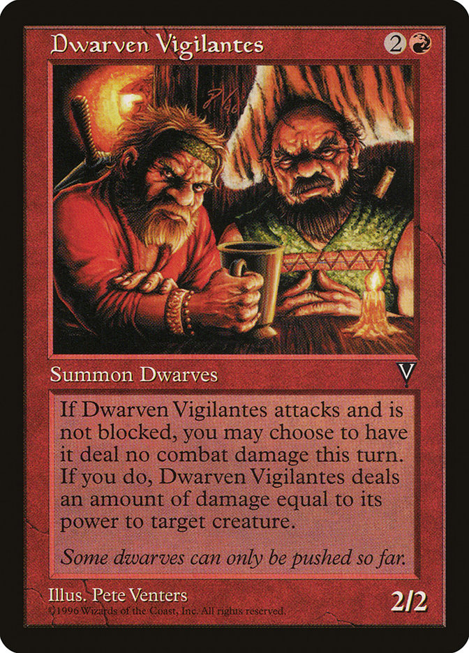 Dwarven Vigilantes [Visions] | Shuffle n Cut Hobbies & Games