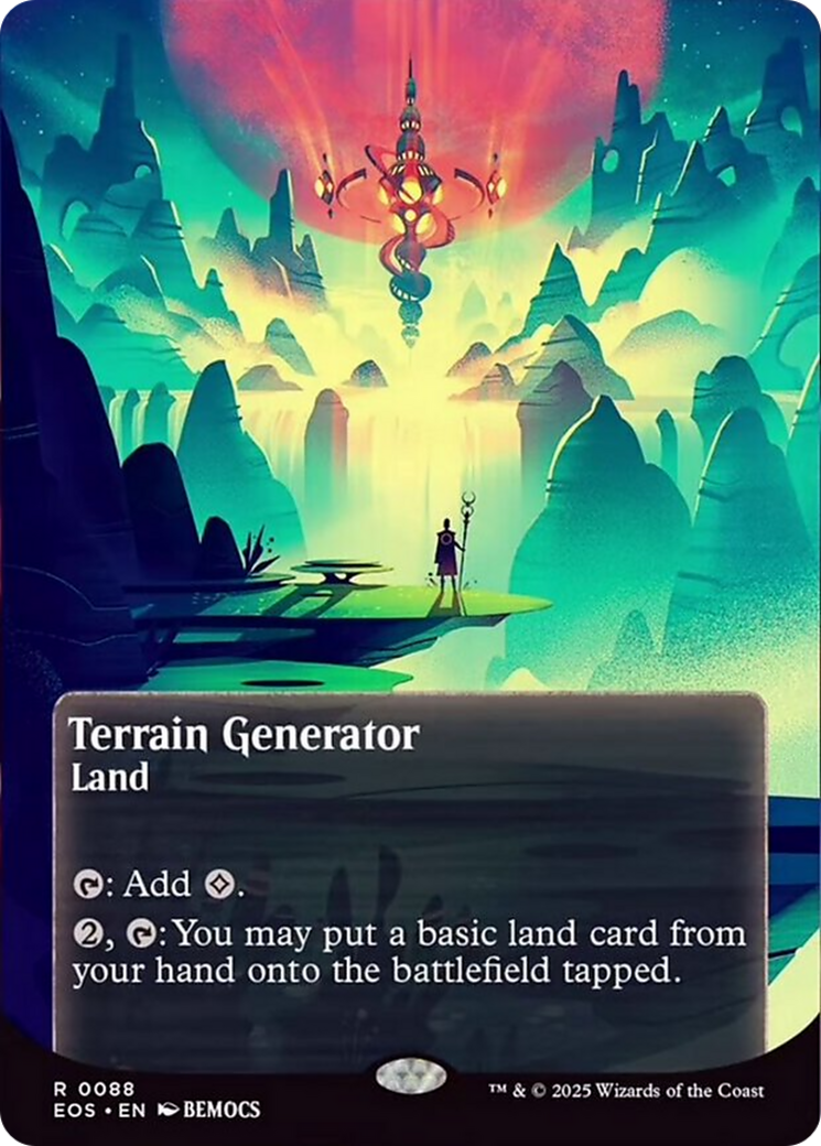 Terrain Generator (0088) (Borderless) [Edge of Eternities: Stellar Sights] | Shuffle n Cut Hobbies & Games