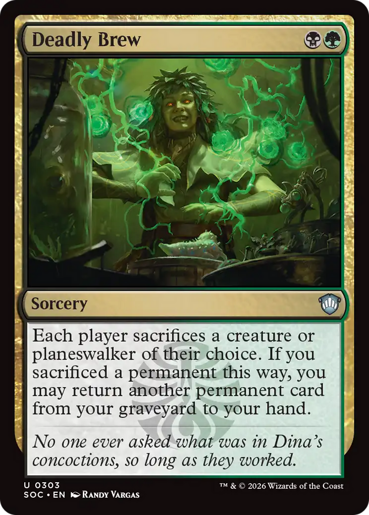 Deadly Brew [Secrets of Strixhaven Commander] | Shuffle n Cut Hobbies & Games