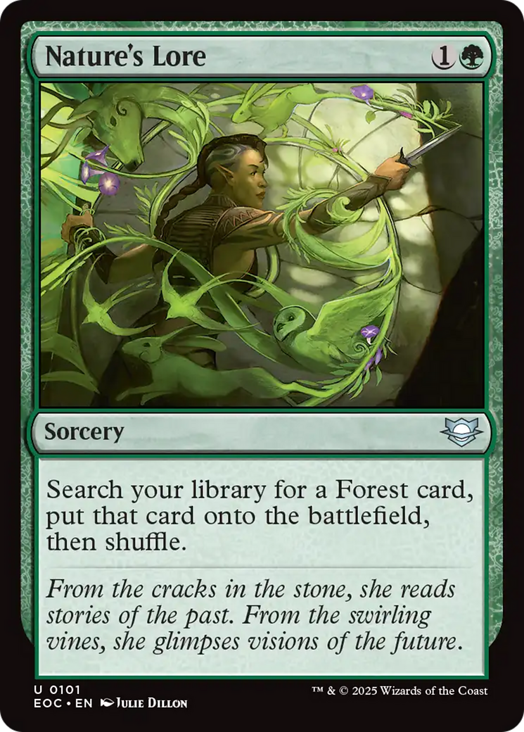 Nature's Lore [Edge of Eternities Commander] | Shuffle n Cut Hobbies & Games
