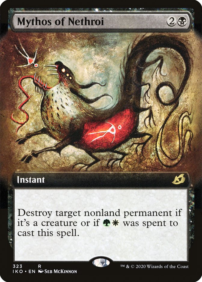 Mythos of Nethroi (Extended Art) [Ikoria: Lair of Behemoths] | Shuffle n Cut Hobbies & Games