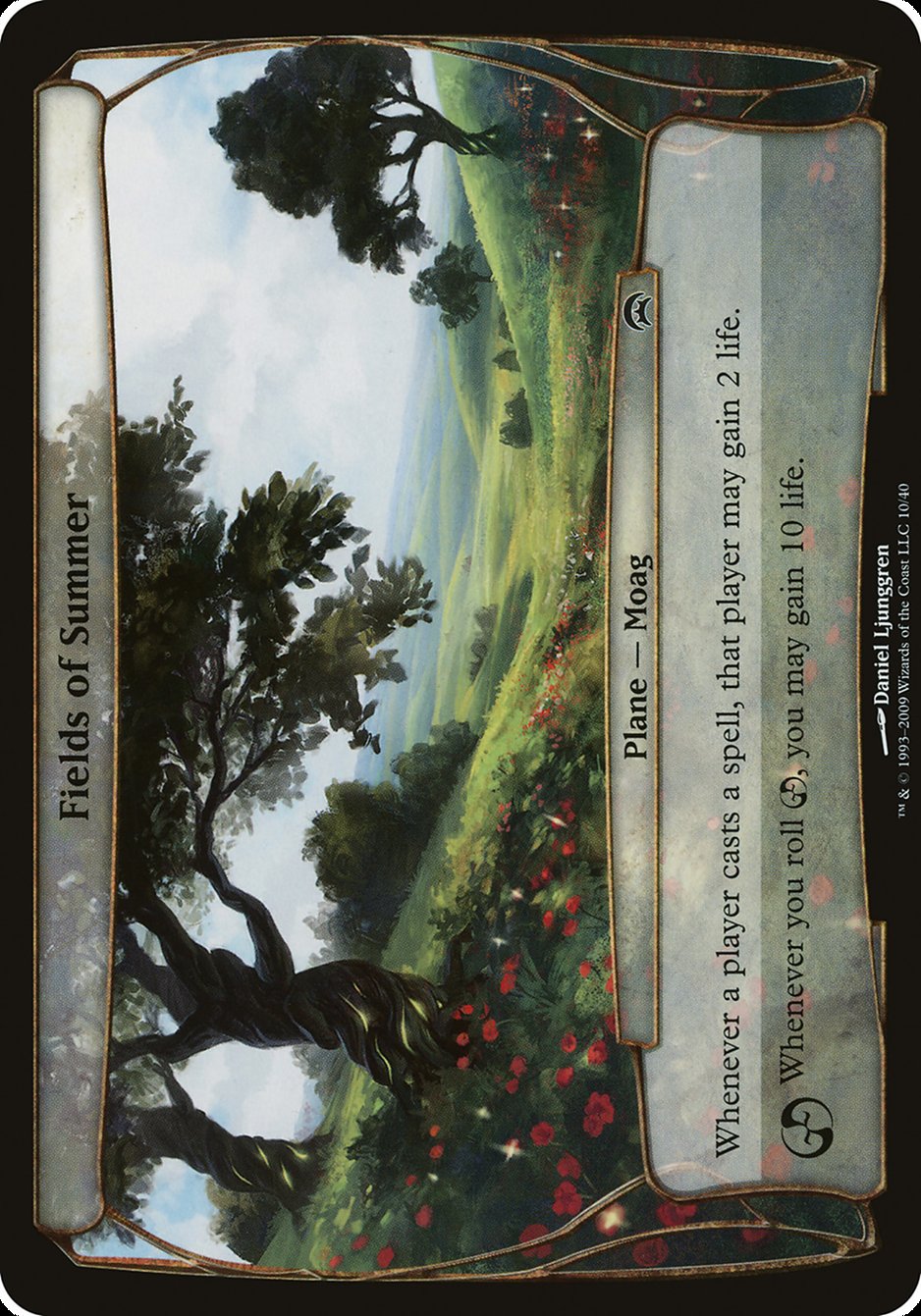 Fields of Summer (Planes) [Planechase Planes] | Shuffle n Cut Hobbies & Games