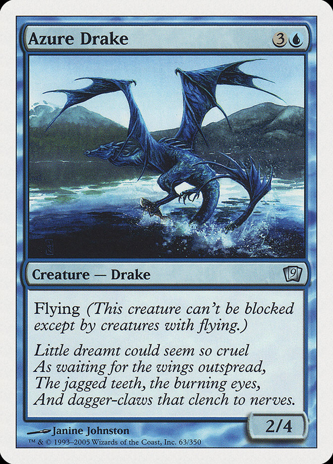 Azure Drake [Ninth Edition] | Shuffle n Cut Hobbies & Games