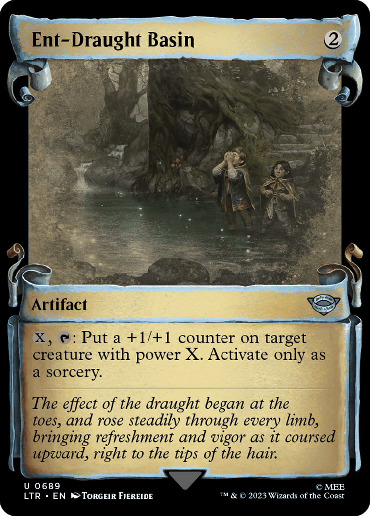 Ent-Draught Basin [The Lord of the Rings: Tales of Middle-Earth Showcase Scrolls] | Shuffle n Cut Hobbies & Games