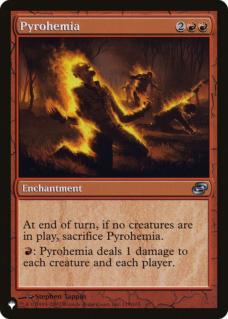 Pyrohemia [The List] | Shuffle n Cut Hobbies & Games