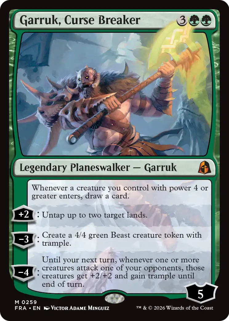 Garruk, Curse Breaker [Reality Fracture] | Shuffle n Cut Hobbies & Games