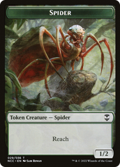 Treasure // Spider Double-Sided Token [The List] | Shuffle n Cut Hobbies & Games
